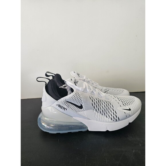 New Nike Air Max 270 Women's Size 5.5 White Black Running Shoes AH6789-100 - Picture 2 of 14